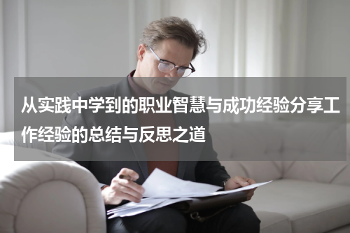从实践中学到的职业智慧与成功经验分享工作经验的总结与反思之道