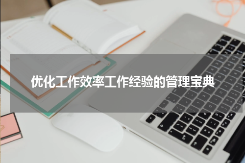 优化工作效率工作经验的管理宝典