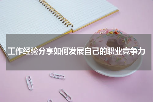 工作经验分享如何发展自己的职业竞争力
