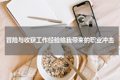 冒险与收获工作经验给我带来的职业冲击