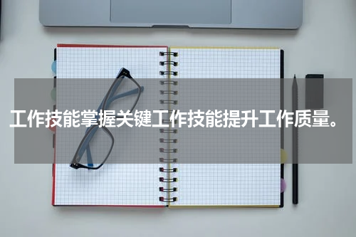 工作技能掌握关键工作技能提升工作质量。