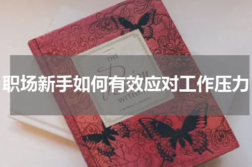 职场新手如何有效应对工作压力