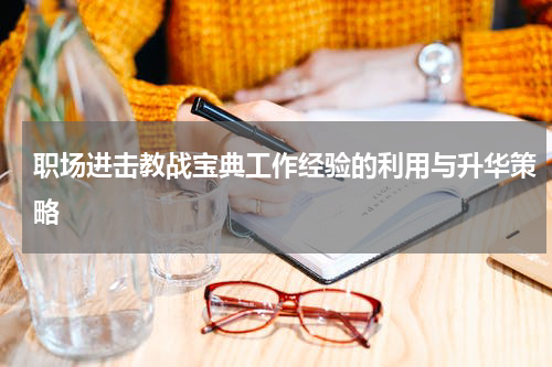 职场进击教战宝典工作经验的利用与升华策略