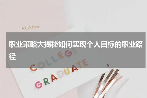 职业策略大揭秘如何实现个人目标的职业路径