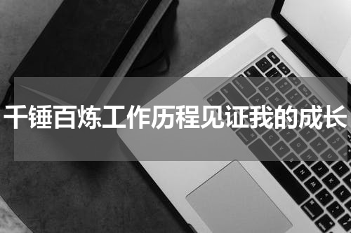 千锤百炼工作历程见证我的成长