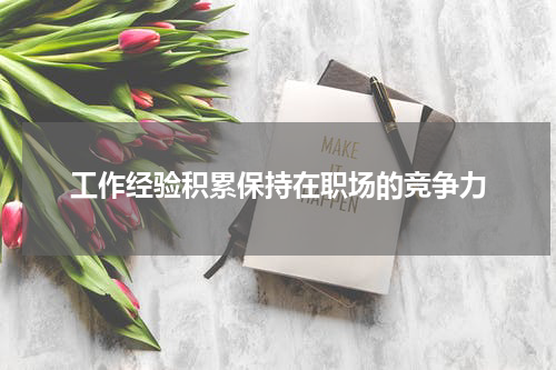 工作经验积累保持在职场的竞争力