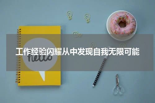 工作经验闪耀从中发现自我无限可能