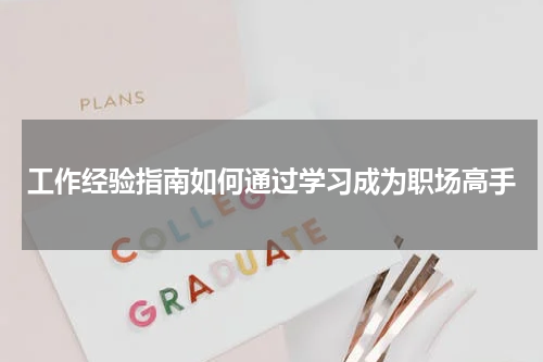 工作经验指南如何通过学习成为职场高手