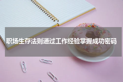 职场生存法则通过工作经验掌握成功密码