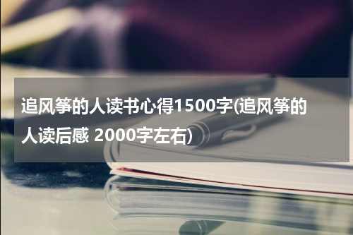 追风筝的人读书心得1500字(追风筝的人读后感 2000字左右)