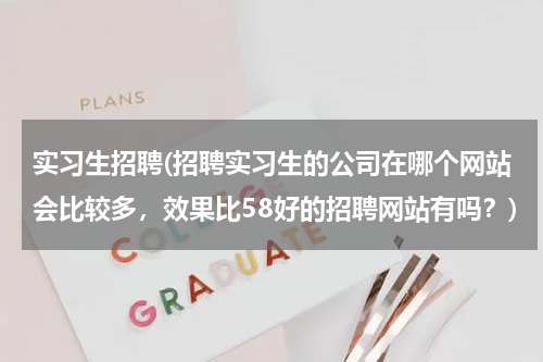 实习生招聘(招聘实习生的公司在哪个网站会比较多，效果比58好的招聘网站有吗？)