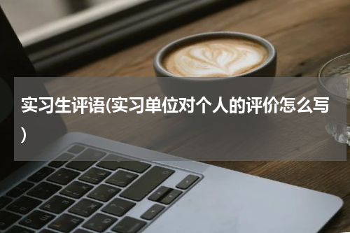 实习生评语(实习单位对个人的评价怎么写)