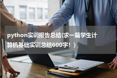 python实训报告总结(求一篇学生计算机基础实训总结600字！)