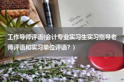 工作导师评语(会计专业实习生实习指导老师评语和实习单位评语？)
