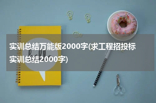 实训总结万能版2000字(求工程招投标实训总结2000字)
