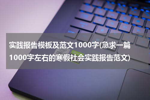实践报告模板及范文1000字(急求一篇1000字左右的寒假社会实践报告范文)