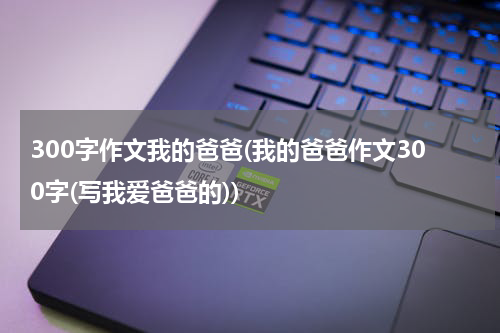300字作文我的爸爸(我的爸爸作文300字(写我爱爸爸的))