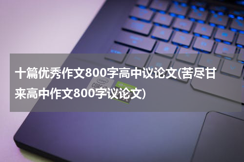 十篇优秀作文800字高中议论文(苦尽甘来高中作文800字议论文)