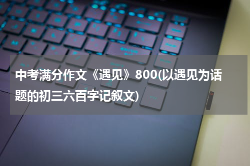 中考满分作文《遇见》800(以遇见为话题的初三六百字记叙文)