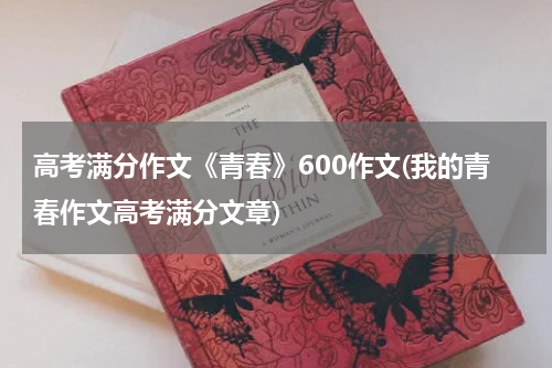 高考满分作文《青春》600作文(我的青春作文高考满分文章)