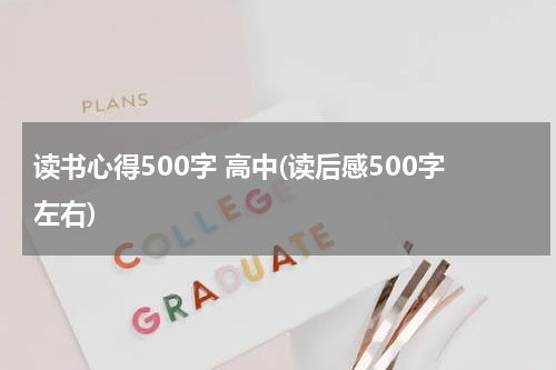 读书心得500字 高中(读后感500字左右)