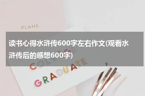读书心得水浒传600字左右作文(观看水浒传后的感想600字)
