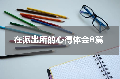 在派出所的心得体会8篇