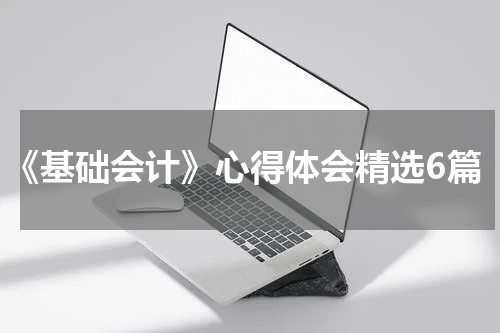 《基础会计》心得体会精选6篇
