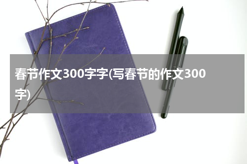 春节作文300字字(写春节的作文300字)