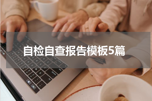 自检自查报告模板5篇