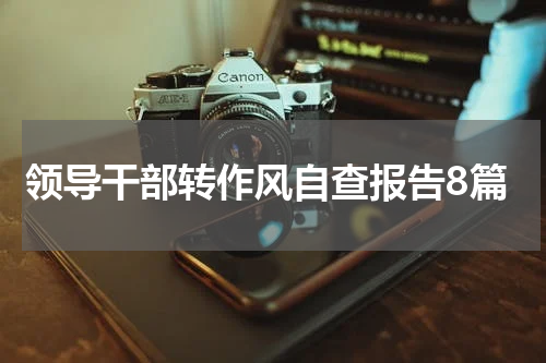 领导干部转作风自查报告8篇