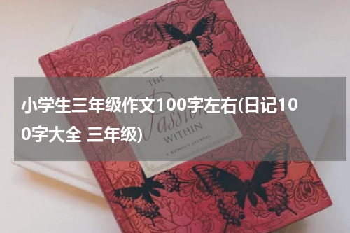 小学生三年级作文100字左右(日记100字大全 三年级)