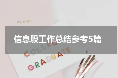 信息股工作总结参考5篇
