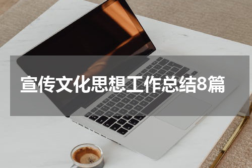 宣传文化思想工作总结8篇